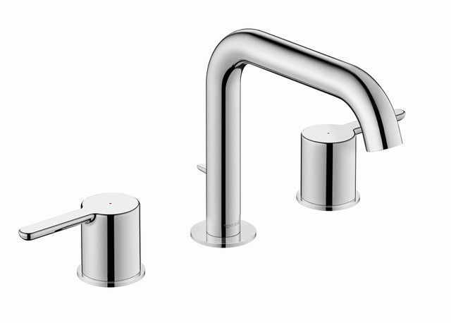 Duravit C11060006U10 Duravit C.1 3 Hole Bathroom Faucet C11060006U10 Chrome