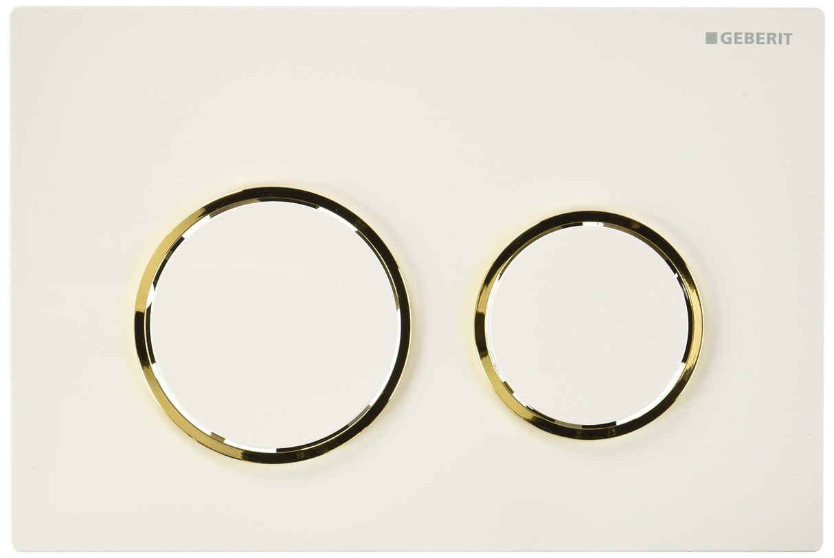 Geberit 115.085.KK.1 act pl Omeag20 dual pl w/gold-plated/w