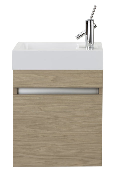 Cutler FVPICCSTAR18 Piccolo Collection 18" Space Saver Wall Mount Bathroom Vanity - Stargazer