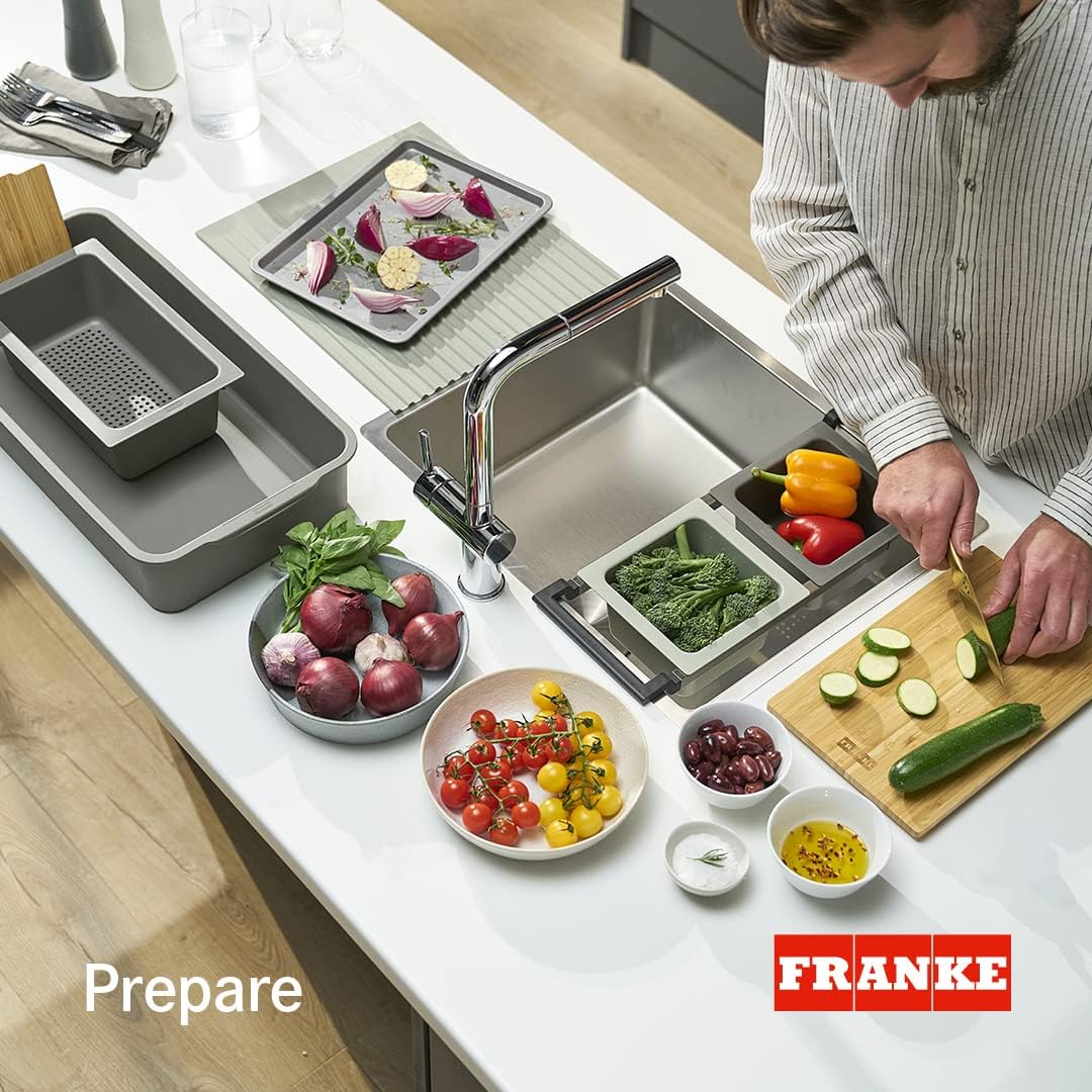 FRANKE All-In Universal Kitchen Sink Accessory System - AIUS300, Gray