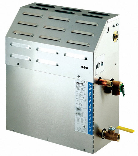 Mr. Steam MSSUPER3EC1X MSSUPER3 15KW Generator with Express Steam Exclusive micro processor operating system is the brains of our intelligent steam generator