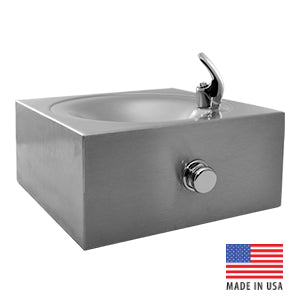 Filtrine 90-4 Single Bowl Drinking Fountain, Satin Finish, Filtrine, Wyndham Collection - POSHHAUS