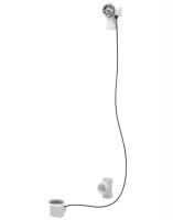 Geberit 151.520.00.1 D52 59" PVC Remote TurnControl Bath Waste and Overflow, Geberit, Geberit - POSHHAUS