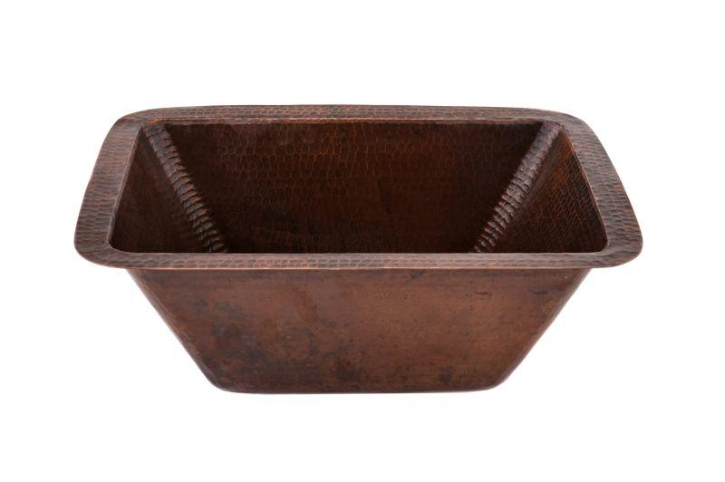 Premier Copper Products BRECDB3 Rectangle Copper Prep Sink w/ 3.5" Drain Size Oil Rubbed Bronze, Premier Copper Products, Bath, Bath Sinks, bathroom, Premier Copper Products, Sink - POSHHAUS