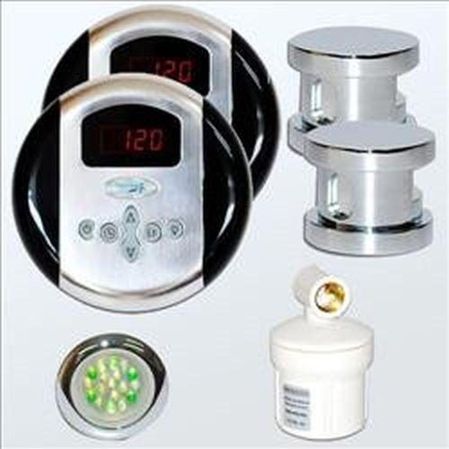 SteamSpa RYPKCH2 Advanced Royal Accessory Bundle for SteamSpa Steam Generator Chrome, SteamSpa, SteamSpa - POSHHAUS