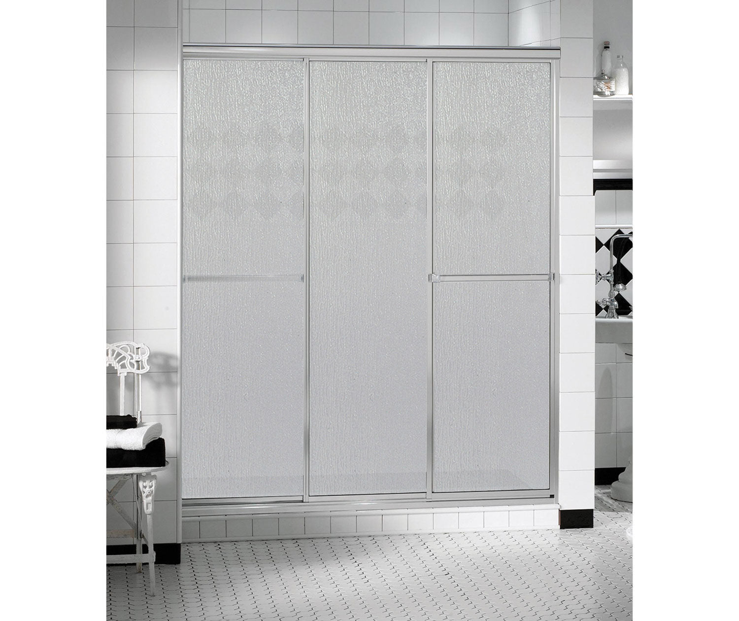 Triple Plus Sliding Shower Door 50 ½52 ½ x 66 in.