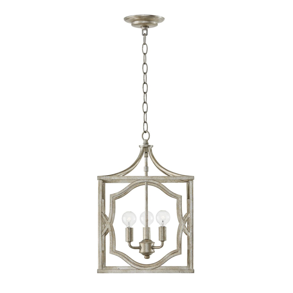 Capital Lighting 9481AS Blakely 3 Light Foyer Antique Silver