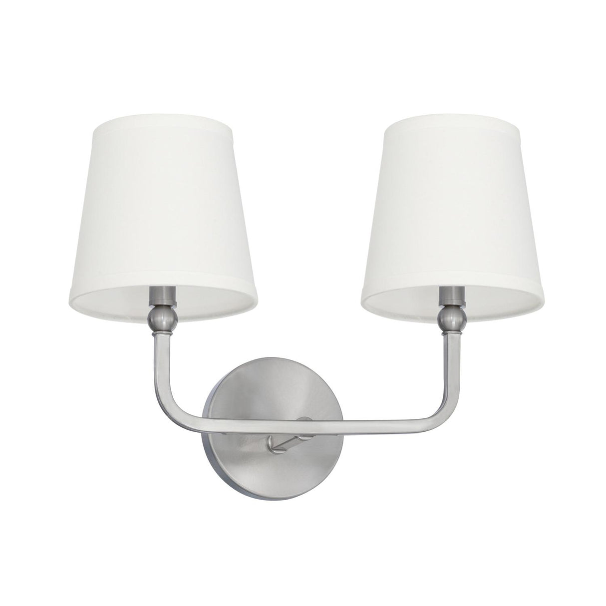 Capital Lighting 119321BN-674 Dawson 2 Light Vanity Brushed Nickel
