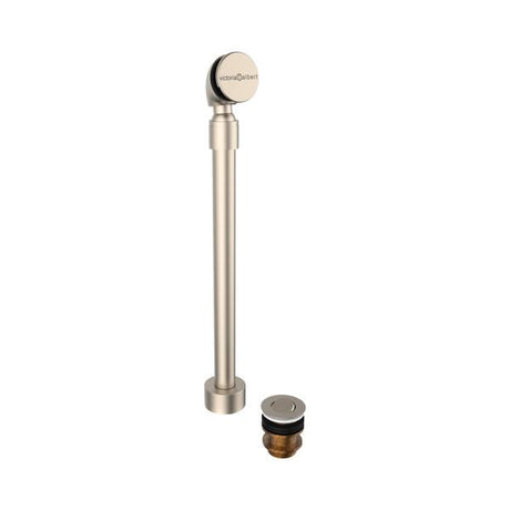 Freestanding Victoria + Albert® Bathtub Drain For Sub-Floor Installation Box Brushed Nickel