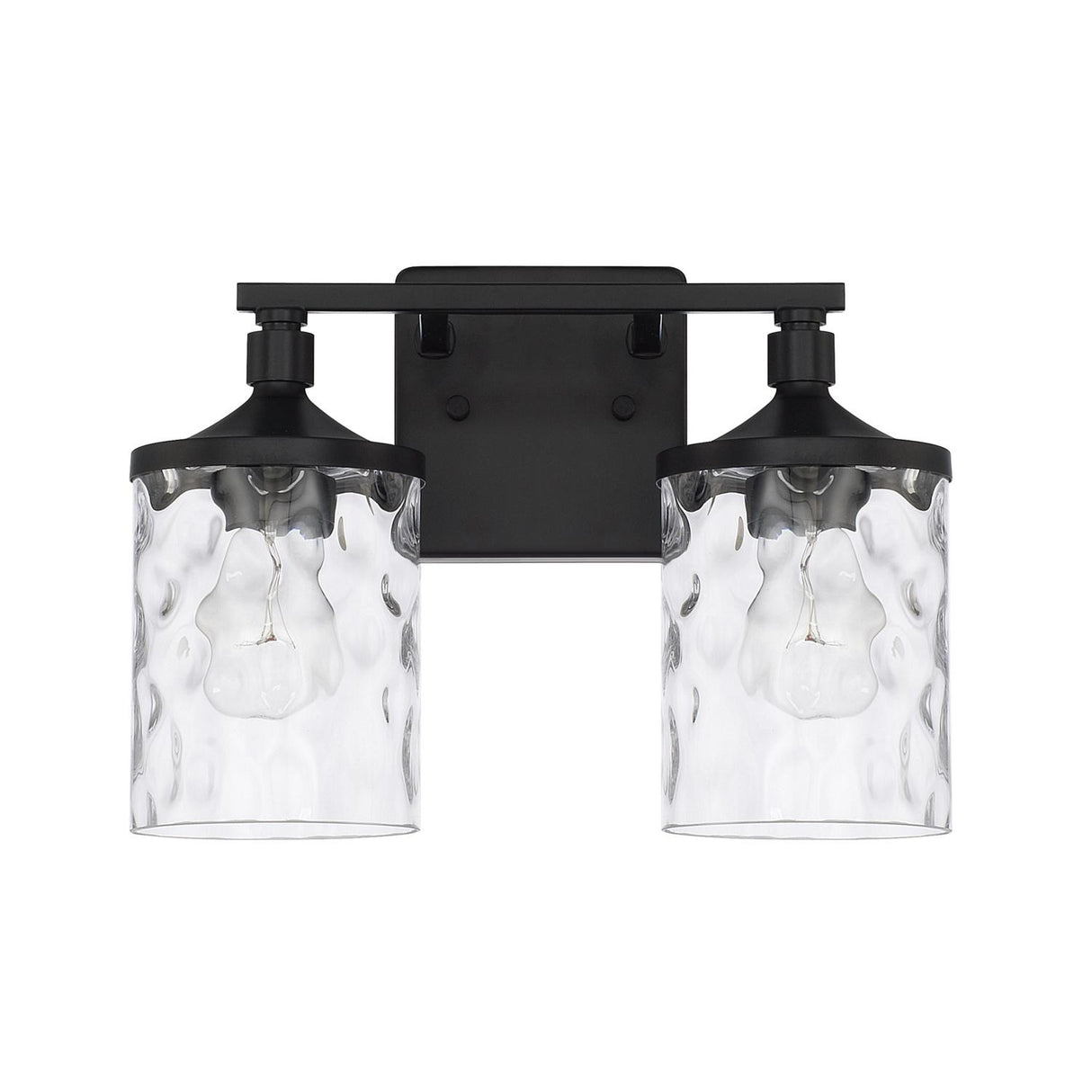 Capital Lighting 128821MB-451 Colton 2 Light Vanity Matte Black