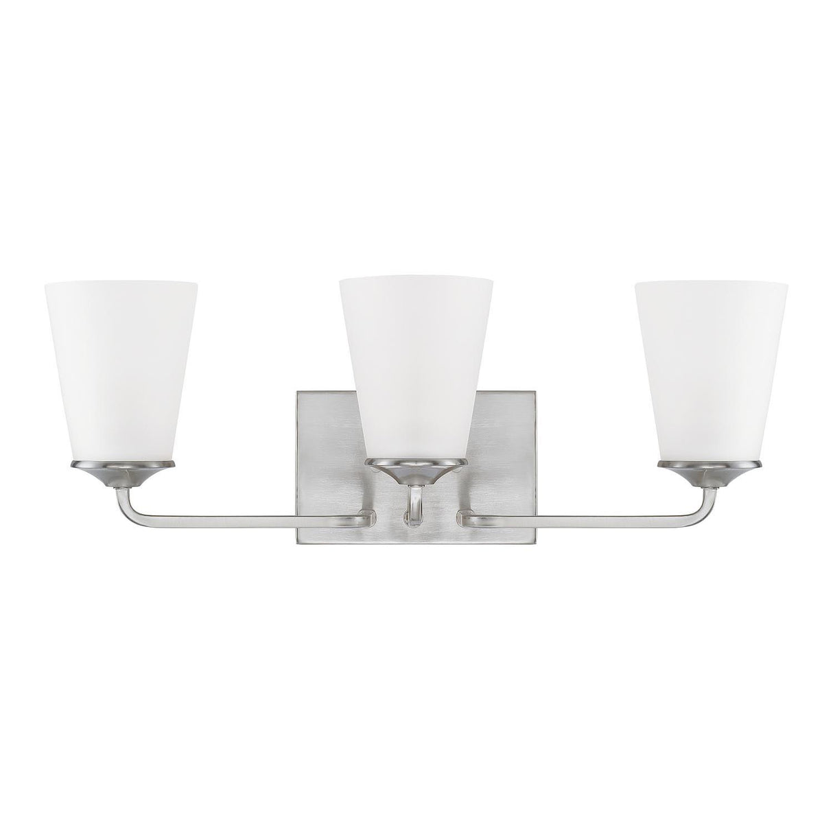 Capital Lighting 114131BN-331 Braylon 3 Light Vanity Brushed Nickel