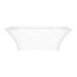 Ravello 69" x 30" Freestanding Soaking Bathtub With Void Standard White