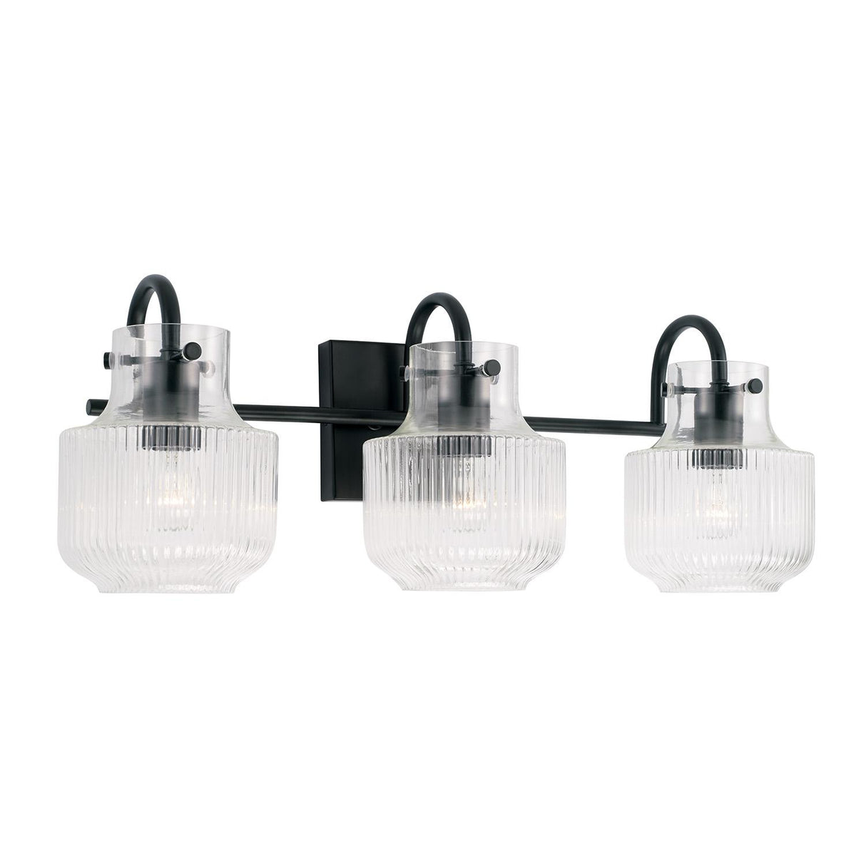 Capital Lighting 145131MB Nyla 3 Light Vanity Matte Black