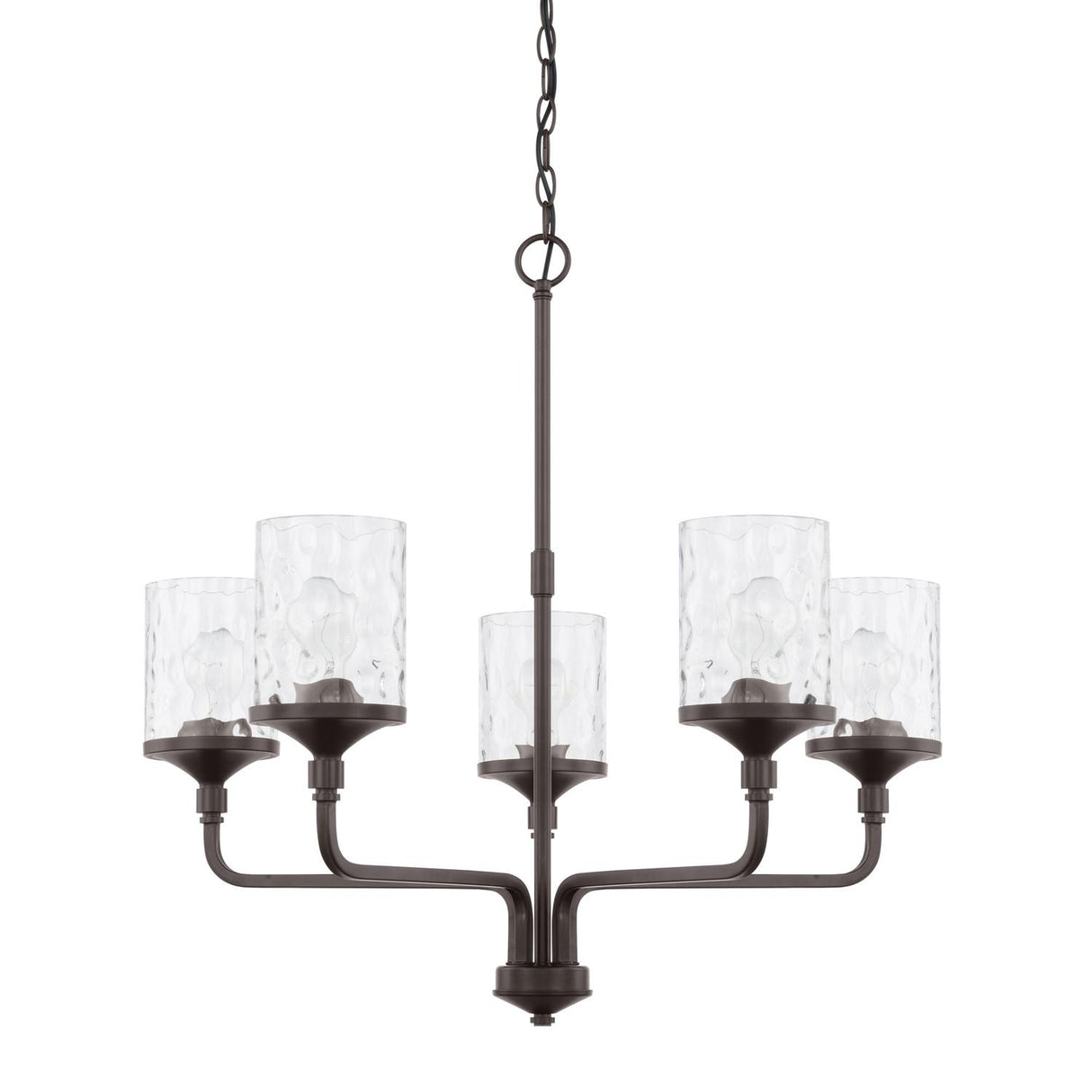 Capital Lighting 428851BZ-451 Colton 5 Light Chandelier Bronze