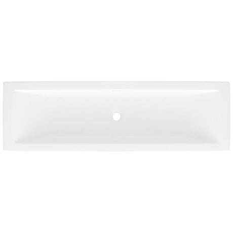 Rossendale 48" x 15" Undermount or Drop-In Lavatory Sink Standard White