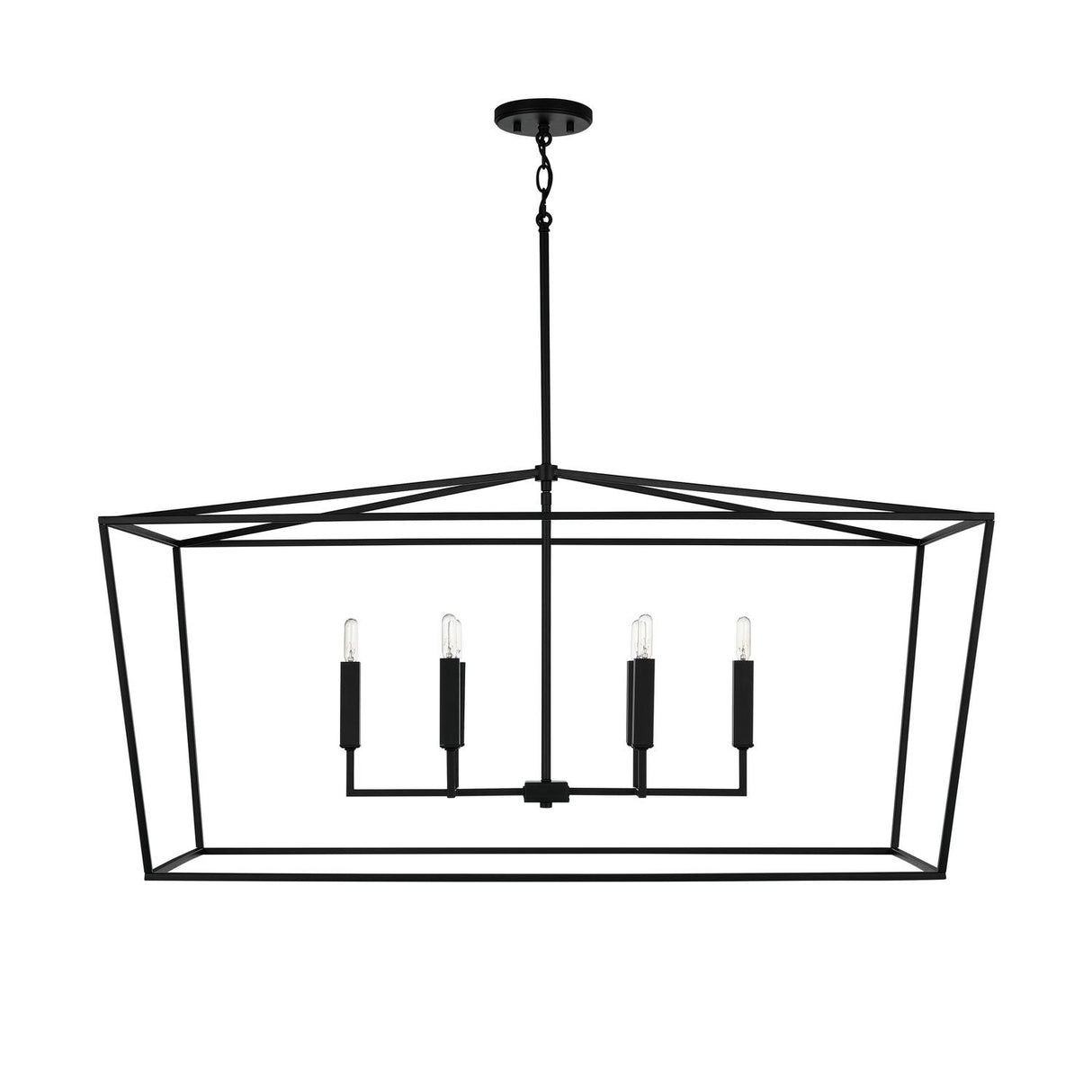 Capital Lighting 837661MB Thea 6 Light Island Matte Black