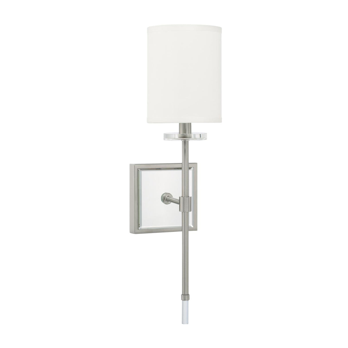 Capital Lighting 628413BN-684 Edin 1 Light Sconce Brushed Nickel