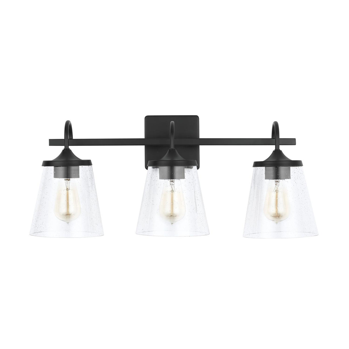 Capital Lighting 139132MB-496 Jayne 3 Light Vanity Matte Black