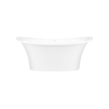 Toulouse 60" x 29" Freestanding Soaking Bathtub With Void Standard Matte White