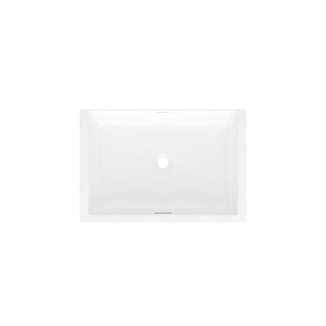 Kaldera 21" x 17" Undermount Rectangular Lavatory Sink Standard White