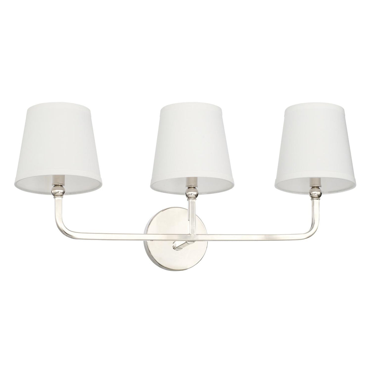 Capital Lighting 119331PN-674 Dawson 3 Light Vanity Polished Nickel