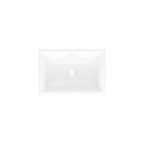 Pembroke 20" x 14" Undermount or Drop-In Lavatory Sink Standard White