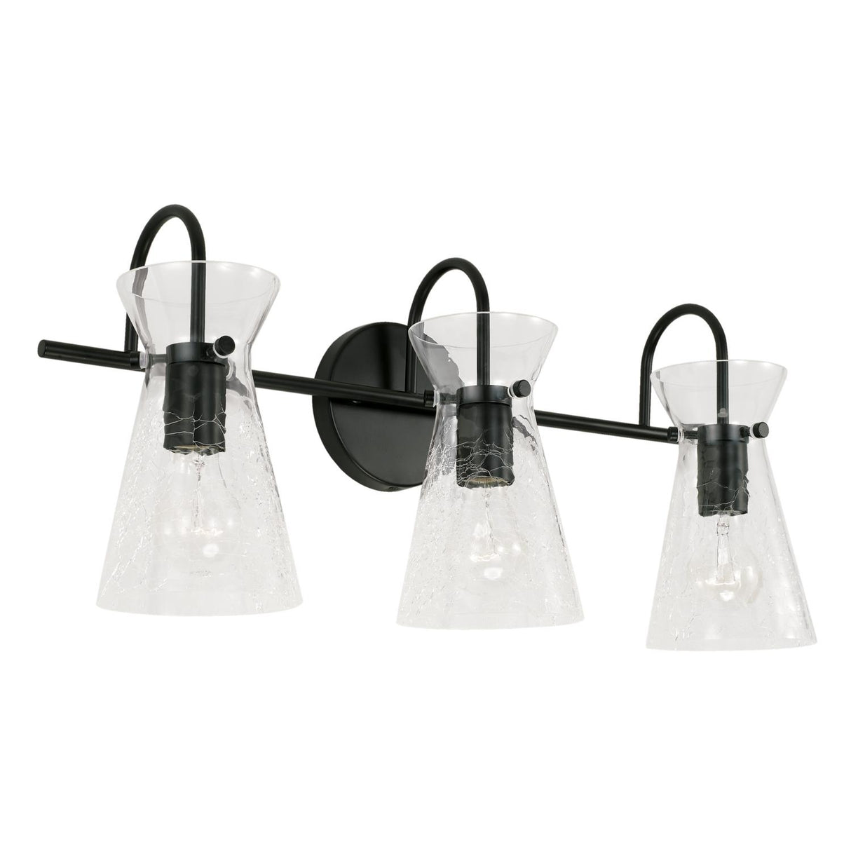 Capital Lighting 142431MB Mila 3 Light Vanity Matte Black