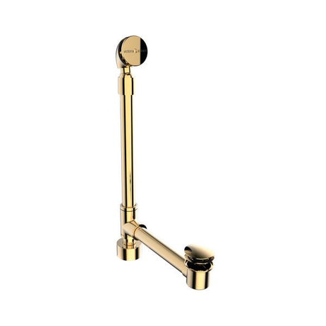 Freestanding Victoria + Albert® Bathtub Drain For Above-Floor Installation Box Polished Brass