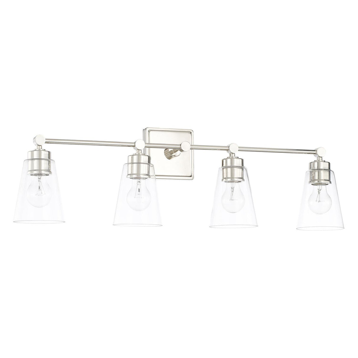 Capital Lighting 121841PN-432 Rory 4 Light Vanity Polished Nickel