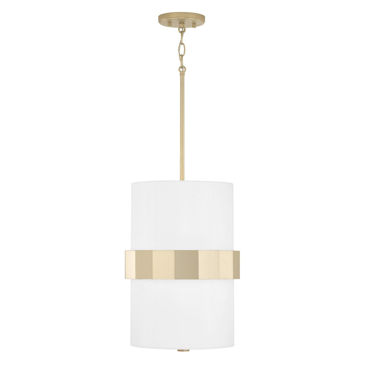 Capital Lighting 346221SF Sutton 2 Light Pendant Soft Gold