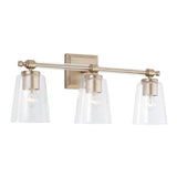 Capital Lighting 144831BS-523 Breigh 3 Light Vanity Brushed Champagne