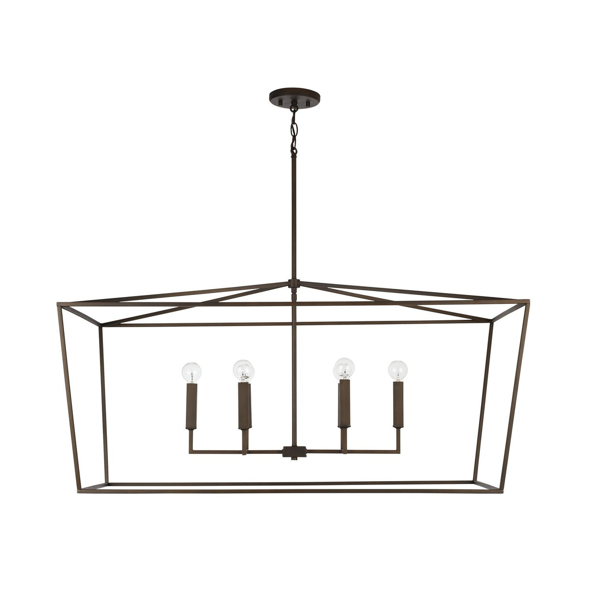 Capital Lighting 837661OR Thea 6 Light Island Oil Rubbed Bronze