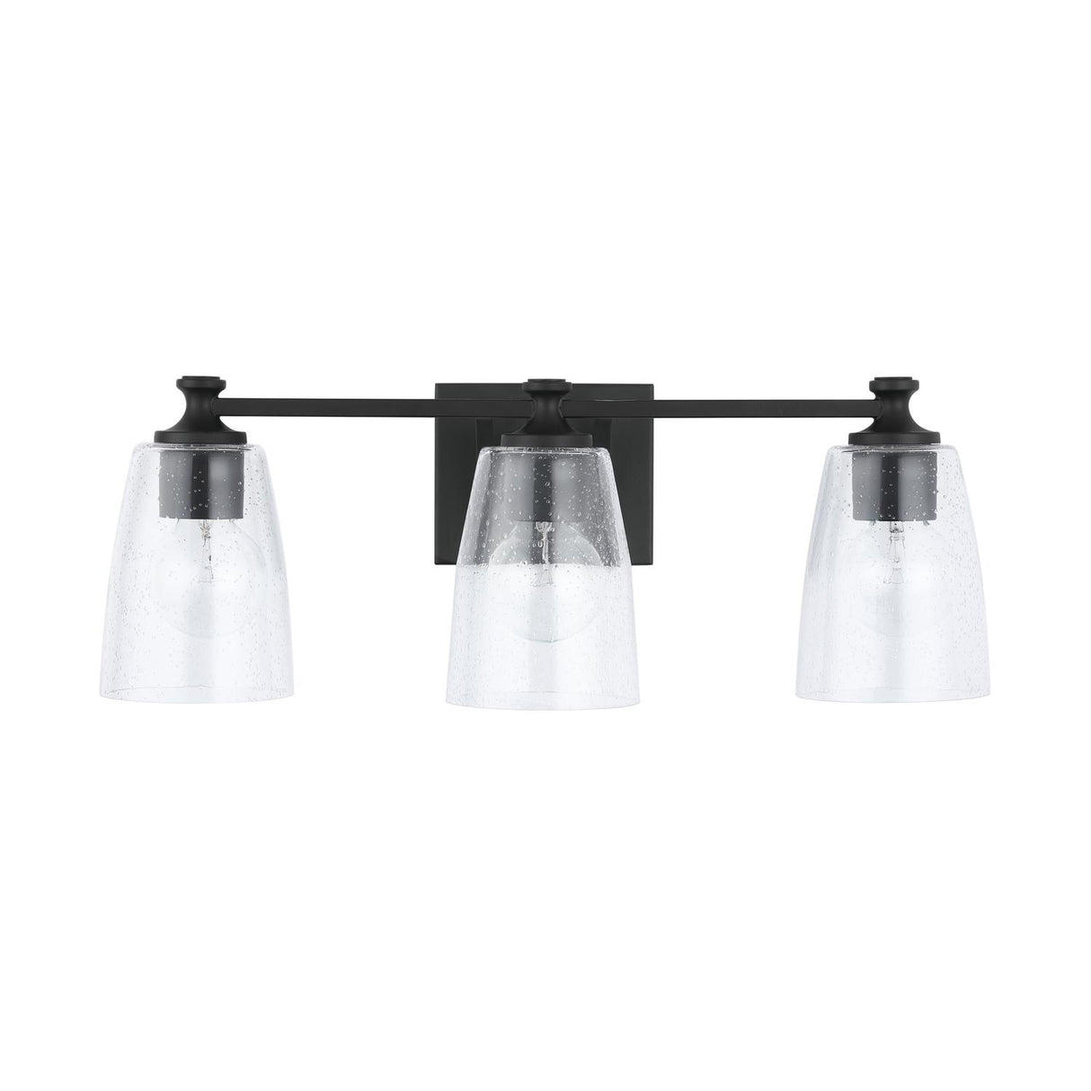 Capital Lighting 140931MB-506 Myles 3 Light Vanity Matte Black