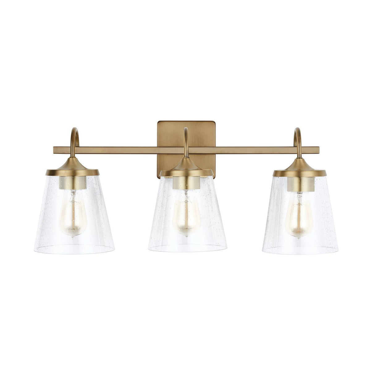 Capital Lighting 139132AD-496 Jayne 3 Light Vanity Aged Brass
