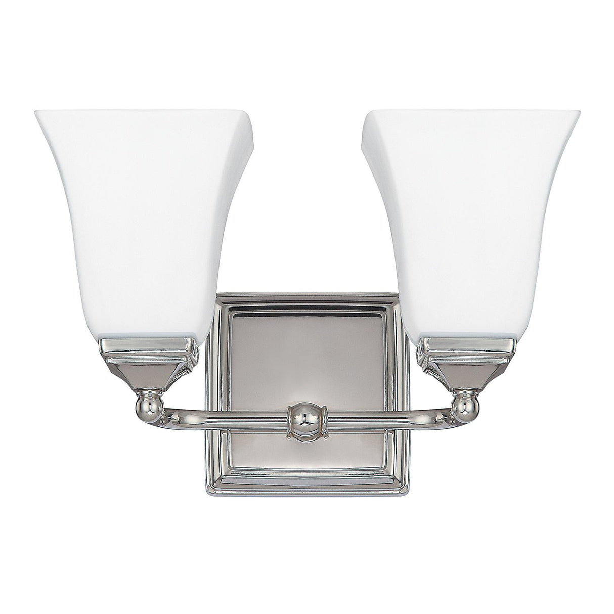 Capital Lighting 8452PN-119 Cade 2 Light Vanity Polished Nickel