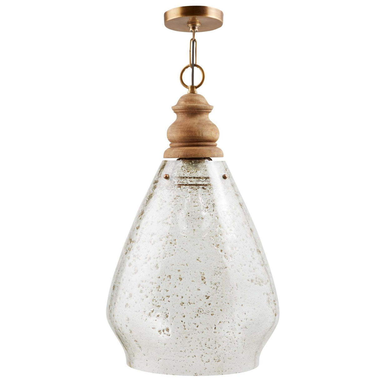 Capital Lighting 330418LW Juniper 1 Light Pendant Light Wood