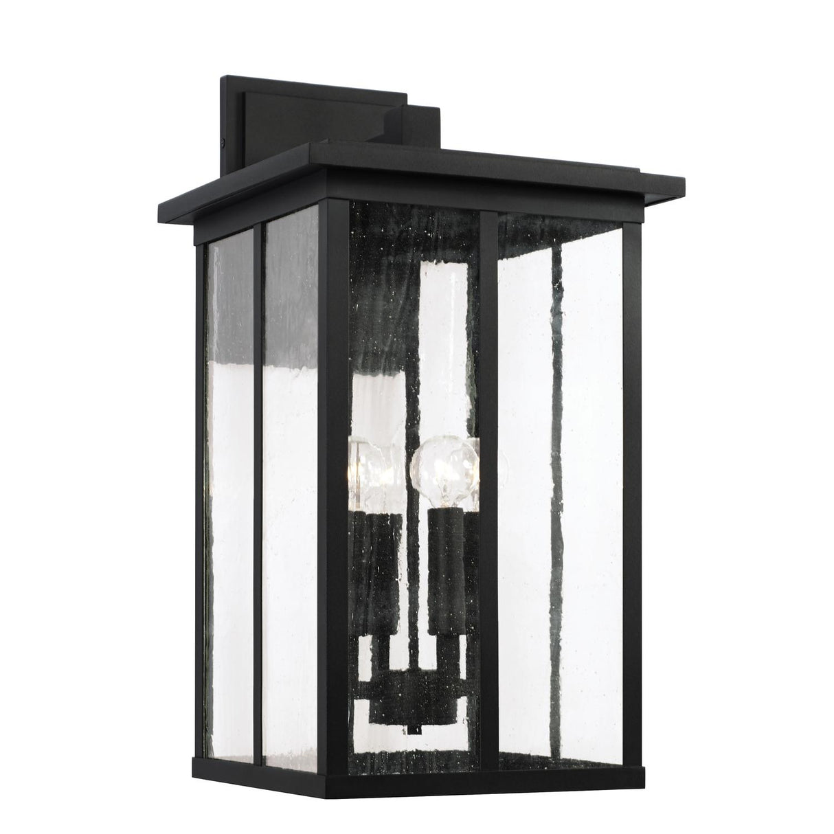 Capital Lighting 943843BK Barrett 4 Light Outdoor Wall Lantern Black