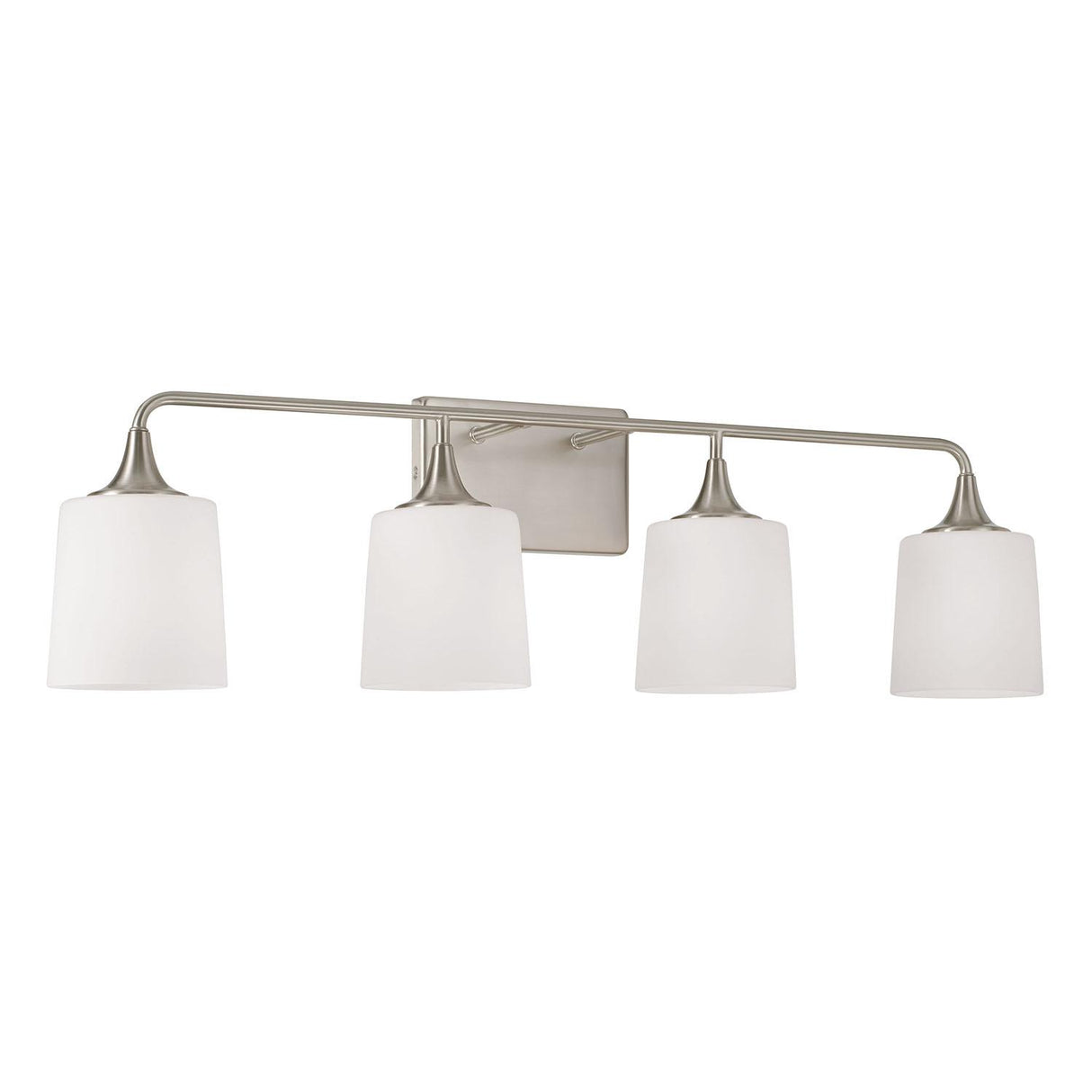Capital Lighting 148941BN-541 Presley 4 Light Vanity Brushed Nickel
