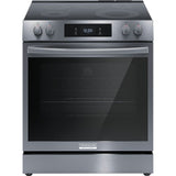Frigidaire GCFE3060BD 30" Front Control Electric Range, total convection, air fry