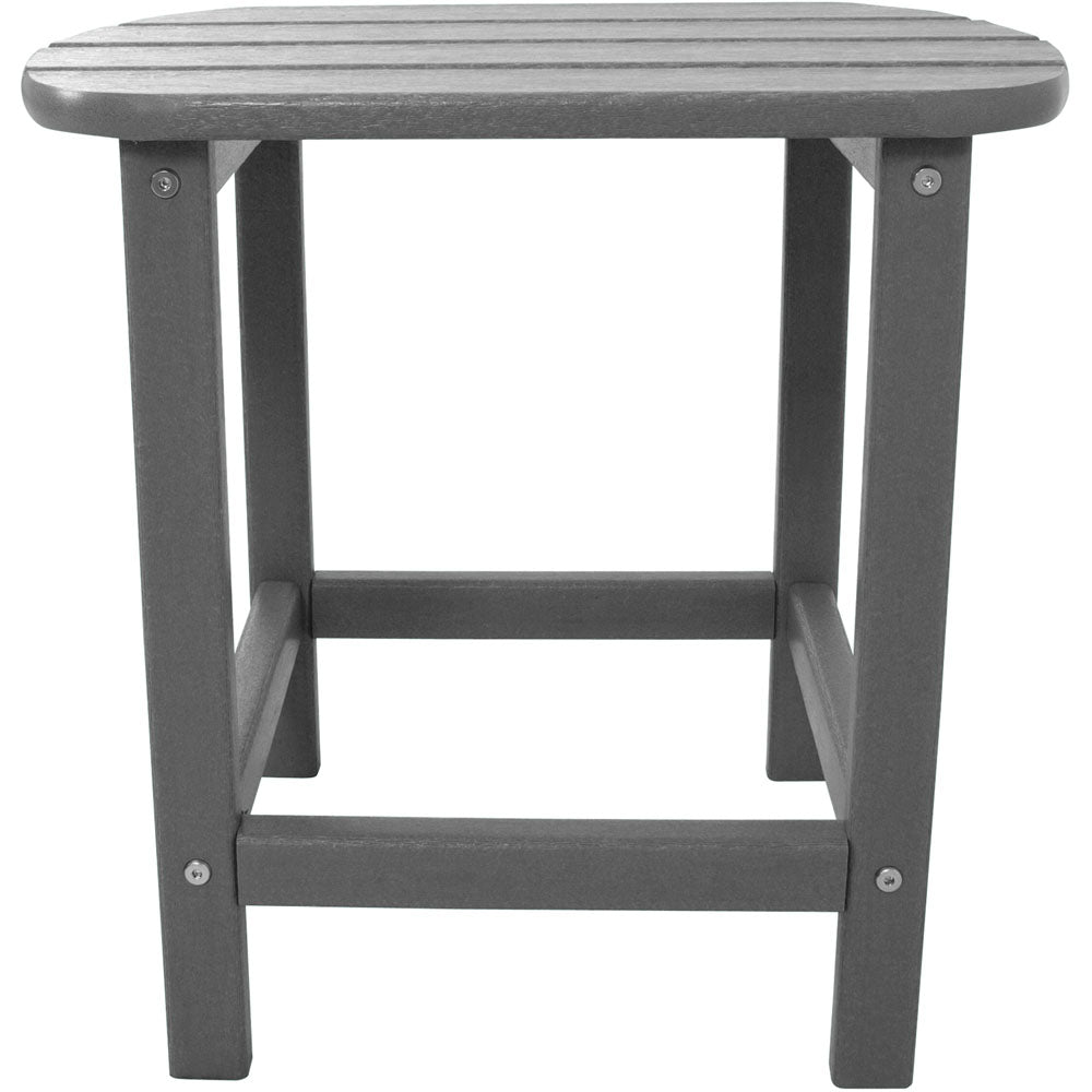 Hanover HVSBT18GY Hanover All-Weather 19"x15" Side Table
