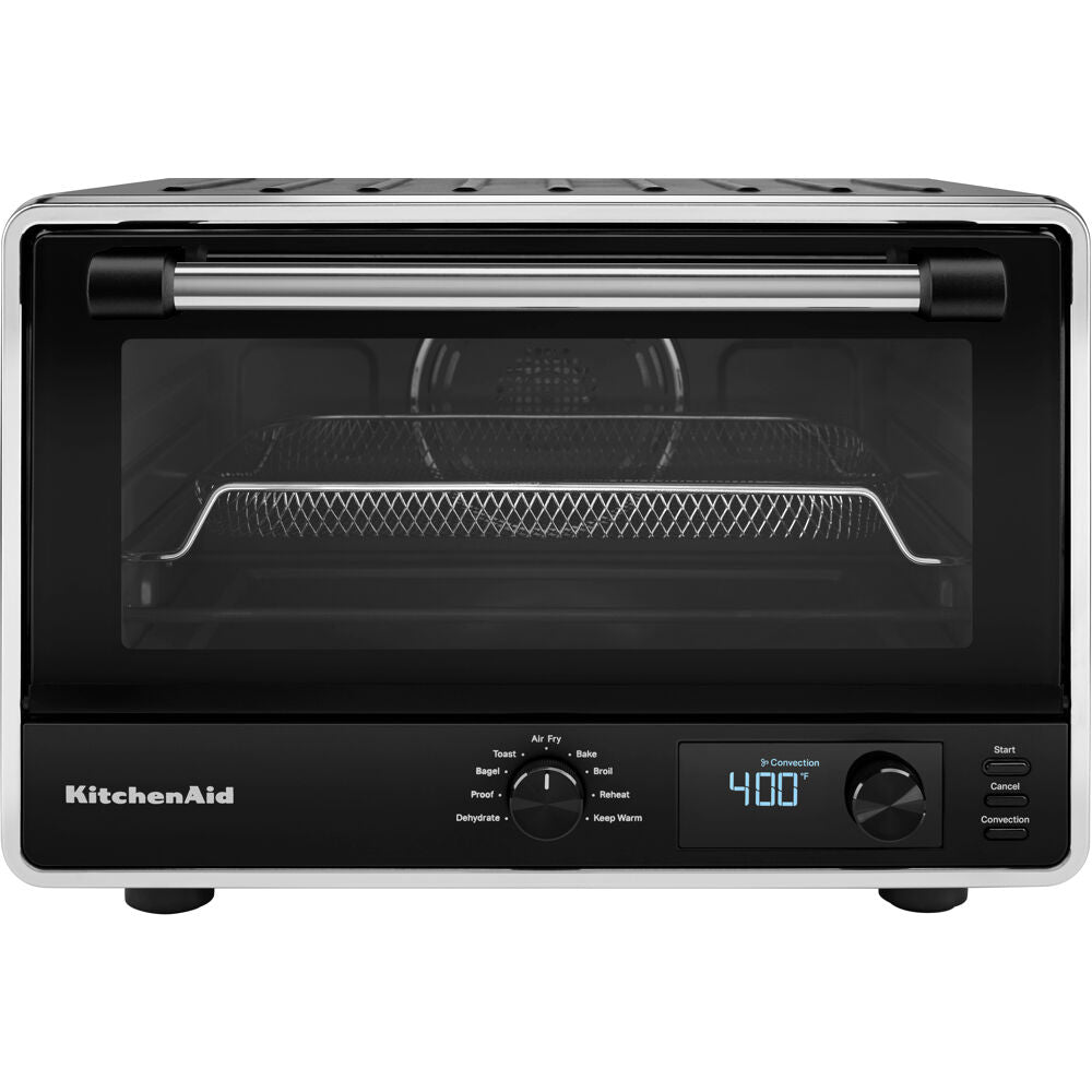 Kitchen Aid KCO124BM Countertop Oven Digital With Air Fryer, 360 Degree System, 9 Techniques