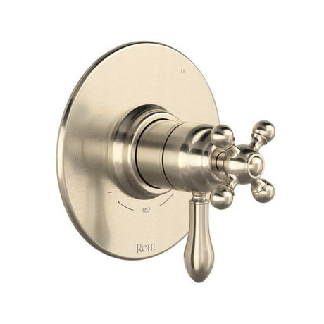 Arcana™ 1/2" Therm & Pressure Balance Trim with 5 Functions (Shared) Satin Nickel