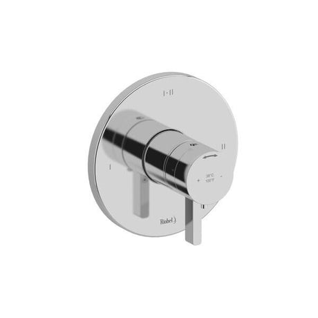 Paradox™ 1/2" Therm & Pressure Balance Trim with 3 Functions (Shared) Chrome