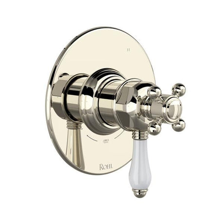 1/2" Therm & Pressure Balance Trim with 5 Functions (Shared) Polished Nickel