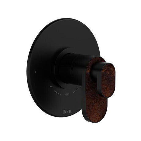 Miscelo™ 1/2" Therm & Pressure Balance Trim with 2 Functions (No Share) Matte Black