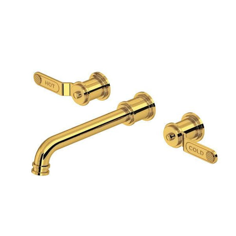 Armstrong™ Wall Mount Lavatory Faucet Trim Unlacquered Brass