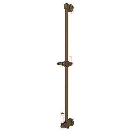 25" Slide Bar With Integrated Volume Control And Outlet English Bronze