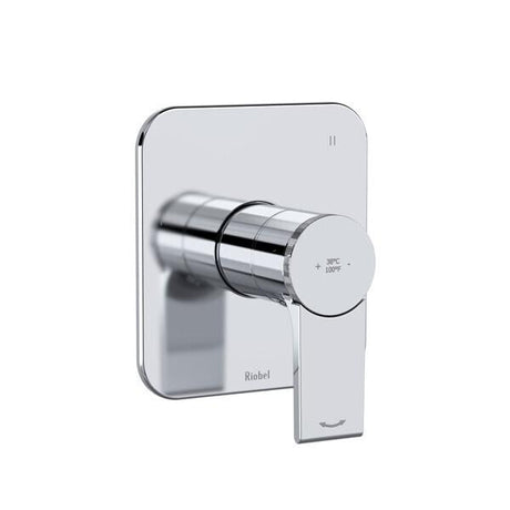 Fresk™ 1/2" Therm & Pressure Balance Trim with 5 Functions (Shared) Chrome