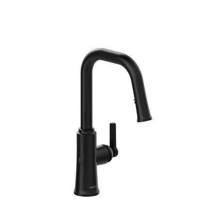 Trattoria™ Pull-Down Touchless Kitchen Faucet With U-Spout Black