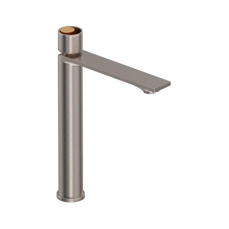 Eclissi™ Single Handle Tall Lavatory Faucet Satin Nickel/Satin Gold